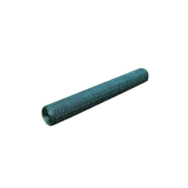 Grillage À Poule Avec Revêtement En Pvc - 25X1 M - Vert – Image 2