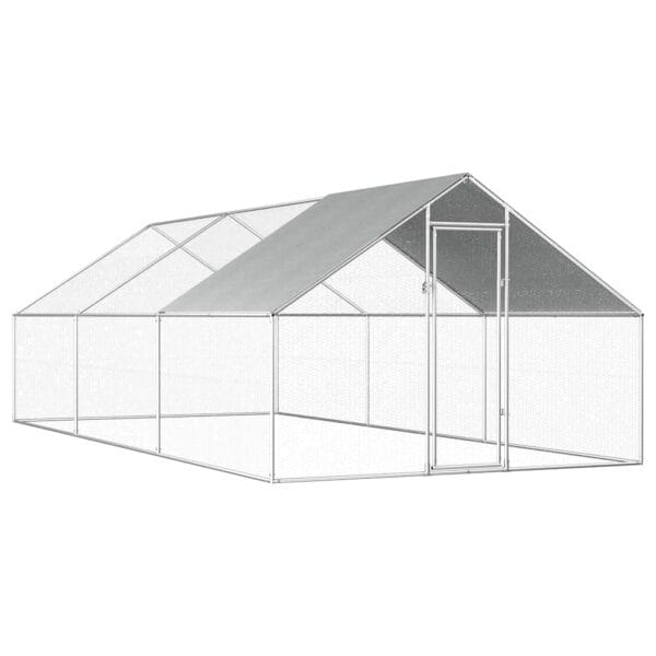 Parc - Enclos à poules Acier Galvanisé – Image 8