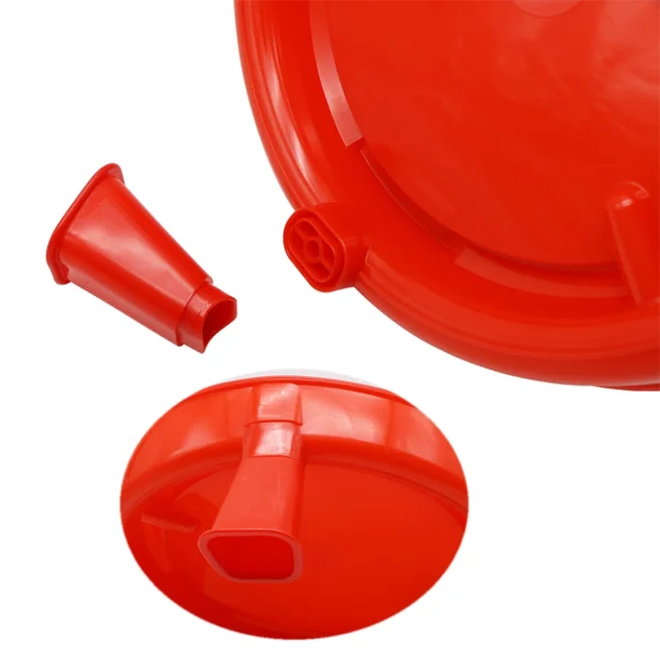 Abreuvoir automatique 5 L pour poules – Bidon surélevé avec pieds – Image 5