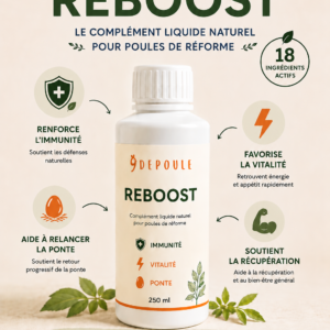 ReBoost - Le complément liquide pour poules de réforme